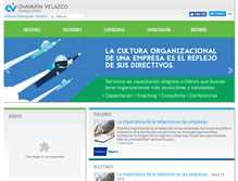Tablet Screenshot of chavarinvelazco.com